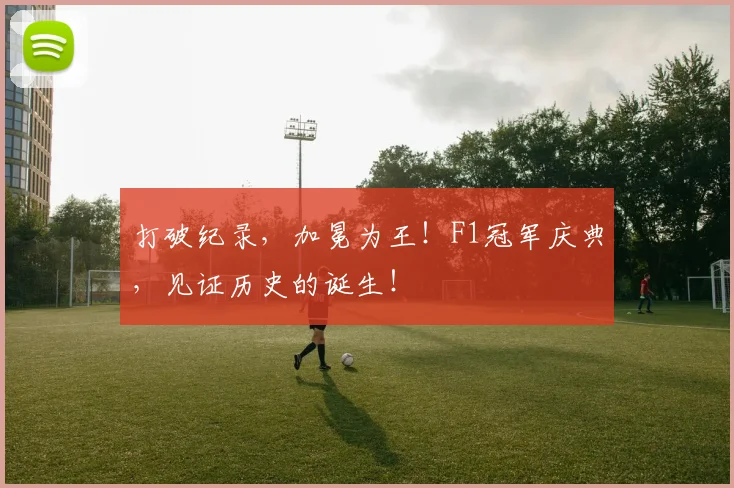 打破纪录，加冕为王！F1冠军庆典，见证历史的诞生！